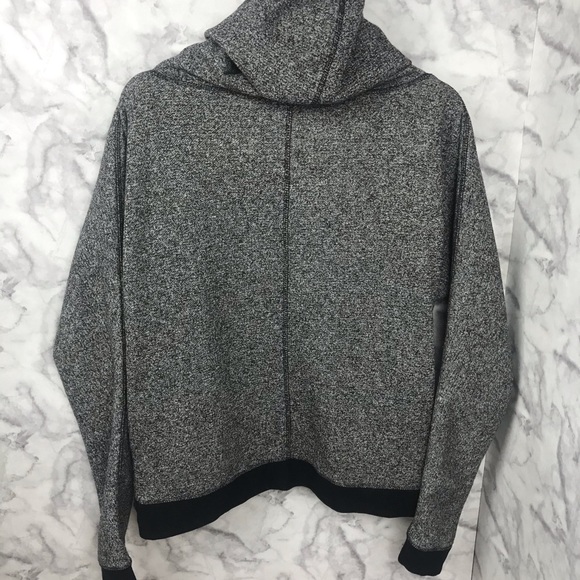 BCBG Hooded Cowl-neck Sweatshirt - Picture 8 of 16